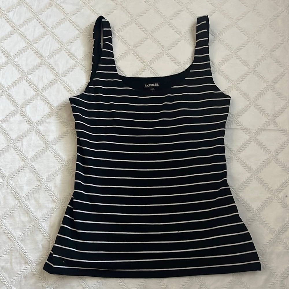 Express stripe tank top